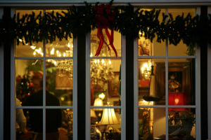 Image of Christmas window